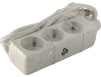 Сетевой удлинитель Hama 00030528  1.4м  (3 розетки)