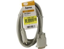 Hama 200931 Кабель DVI-D to DVI-D (25M -25M) 1.5м