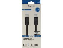 Hama 200624 Кабель USB 3.0 AM-- AM 1.5м