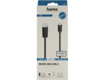 Hama 200607  Кабель USB2.0 AM-- micro-B 0.75м