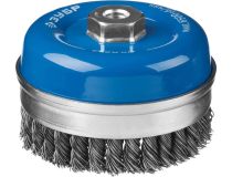 Зубр 35271-120_z02 ЗУБР ПРОФЕССИОНАЛ . Щетка чашечная усил. для УШМ, плетен пучки стальн проволоки 0,8мм,120ммхМ14