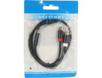 Vention VAB-R02-B030 Кабель Jack3.5-M -- 2RCA-F 0.3м