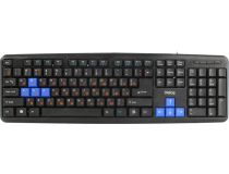 Клавиатура Dialog KM-025U Black-Blue USB 104КЛ
