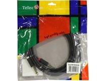 Telecom TAV6168-3M Кабель Jack3.5-M -- 2xJack6.35-M 3м