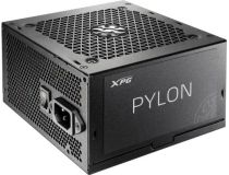 XPG PYLON550B-BLACKCOLOR блок питания чёрный (550 Вт,PCIe-2шт,ATX v2.31,Active PFC,120mm Fan,80 Plus Bronze)