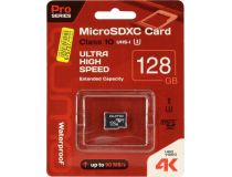 Qumo QM128GMICSDXC10U3NA microSDXC 128Gb Class10 UHS-I U3