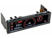 LAMP-CM430BR Панель управления Lamptron CM430, сенсорная, 30Вт/канал x4, PWM, черная, красная подсветка дисплея