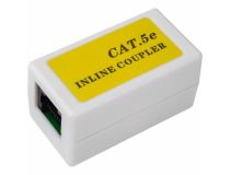 Hyperline CA-8P8C-C5e-WH Проходной адаптер RJ-45(8P8C), категория 5e