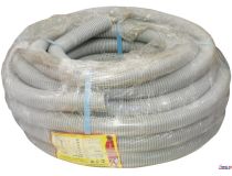 Гофрир. трубка для проводки D40 мм с протяжкой (20 м)