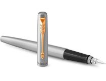 Набор Parker Jotter Core FK691 (2093257) Stainless Steel GT подар.кор. ручка перьевая, ручка шариковая