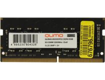 QUMO QUM4S-8G3200P22 DDR4 SODIMM 8Gb  PC4-25600  CL22 (for NoteBook)