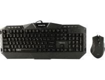 QUMO Dominator K66/M83 (Кл-ра М/Мед,USB+Мышь 7кн,Roll,USB+коврик) 33338 