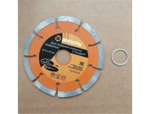 73/10/3/12 Диск алмазный отрезной сегментный СТАНДАРТ, 115 х 22,2 мм, сухая резка Вихрь