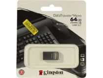 Kingston DataTraveler Micro DTMC3G2/64GB USB3.2 Flash Drive 64Gb (RTL)