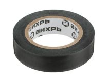 73/3/3/3 Изолента ВИХРЬ (19mm*20m*0,15mm) чёрный
