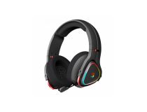 Наушники с микрофоном Bloody MR710 Black (FM, Bluetooth5.0, шнур 1.5м, с регулятором громкости)