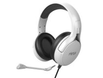 GSND-2000 Гарнитура игровая HIPER GSND-2000 White (Стерео,40мм,mini-jack 3.5мм,регулировка,кабель 2м,белый)