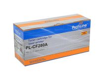 ProfiLine PL-CF280A Картридж PL-CF280A для принтеров HP LaserJet Pro 400/M401/425 2700 копий ProfiLine