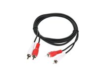 Кабель соединительный 2xRCA (M) - 2xRCA (M) черный 3m, Telecom TAV7158-3M 