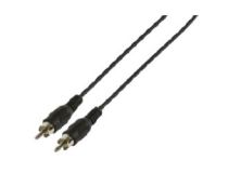 Кабель соединительный RCA (M) - RCA (M) черный 5m, Telecom TAV4158-5M 
