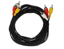Кабель соединительный 3xRCA (M) - 3xRCA (M), 3m VCOM VAV7150-3M 
