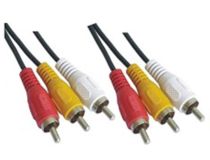 Кабель соединительный 3xRCA (M) - 3xRCA (M), 1,5m VCOM VAV7150-1.5M 