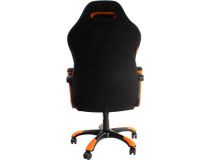  7059197 Кресло игровое Chairman Game 28 ткань чёрный/оранжевый