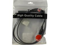 Telecom  TP228-1.8-B Кабель IEC-320-C7 - розетка 220V 1.8м Советский стандарт