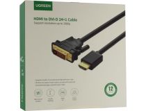 UGREEN HD106 10136 Кабель HDMI to DVI-D (19M -25M) 3м