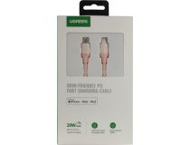 UGREEN US387 Pink 60625 Кабель USB-C M --  Lightning 1м