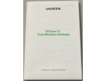 Наушники с микрофоном UGREEN HiTune T2 Earbuds White 80652 (Bluetooth5.0)