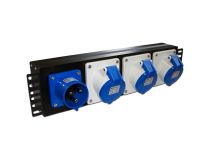 TWT-PDU-32AI9-1P Блок розеток 19 однофазный, 1х3 IEC309, 32A 250V