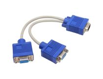 VCOM VVG6530-0.2M Сплиттер DSub(15M) - 2xDSub(15F) 0.2м