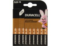 Duracell MN2400-18 (LR03) Size AAA, 1.5V,щелочной (alkaline)  уп. 18 шт 