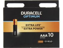 Duracell OPTIMUM MX2400-10 Size AAA, 1.5V,щелочной (alkaline)  уп. 10 шт 
