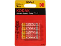 Kodak CAT30953321-RU1 (R03, Size AAA, 1.5V, zinc)  уп. 4 шт 