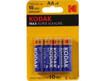Kodak MAX CAT30952867 (LR6, Size AA, 1.5V, alkaline)  уп. 4 шт 