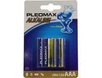 Pleomax LR03-4BL (Size AAA, 1.5V, alkaline)  уп. 4 шт 
