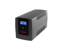 DKC INFOLCD1500I Линейно-интеракт. ИБП ДКС Info LCD, 1500 ВА/900 Вт, 1/1, 4xIEC C13, USB + RJ45, LCD, 2x8Aч
