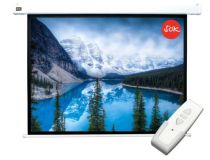 Экран Cinema S OK SCPSM-274x206 135  4:3 настенно-потолочный, моторизованный, Matt White, белый корпус