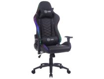 Кресло игровое Cactus CS-CHR-0099BLR черный/красный эко.кожа с подголов. крестовина металл пластик черный