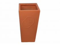 Кашпо из файберстоуна, оранжевый, под окраску (350 x 750мм)