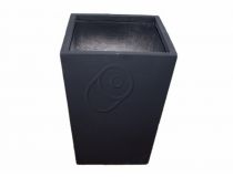 Кашпо из файберстоуна, черный, матовый (540 x 800мм)
