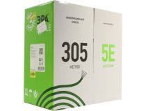 Кабель FTP 4 пары кат.5e бухта 305м  ЭРА Simple FL-4-PVC 