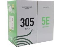 Кабель UTP 4 пары кат.5e бухта 305м ЭРА Simple UL-4-PE  для внешней прокладки