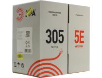 Кабель UTP 2 пары кат.5e  бухта 305м ЭРА U-2-PVC 