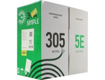 Кабель UTP 4 пары кат.5e бухта 305м  ЭРА Simple  UL-4-PVC-A 