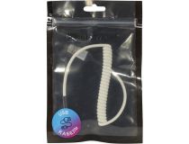Mediagadget MGC032PWT  Кабель USB AM-- micro-B, спиральный
