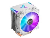 JONSBO CR-1400 Color White Cooler (4пин, 115X/1200/1700/AM4/AM5, 20-30.5дБ, 900-2300об/мин, Al+тепл.труб)