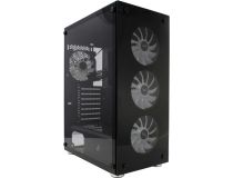 Miditower 1STPLAYER FIRE DANCING V7 V7-4F1 ATX без БП, с окном